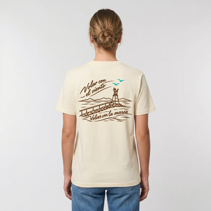 Camiseta Carmen Honey Paper, espalda