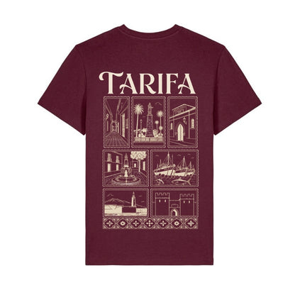 Camiseta Pompo deep-plum, espalda
