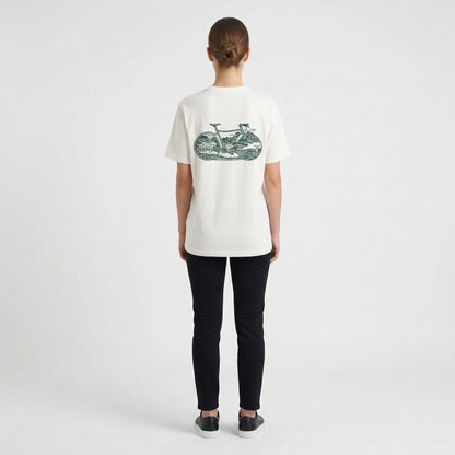 Camiseta Sobre ruedas Off White, espalda