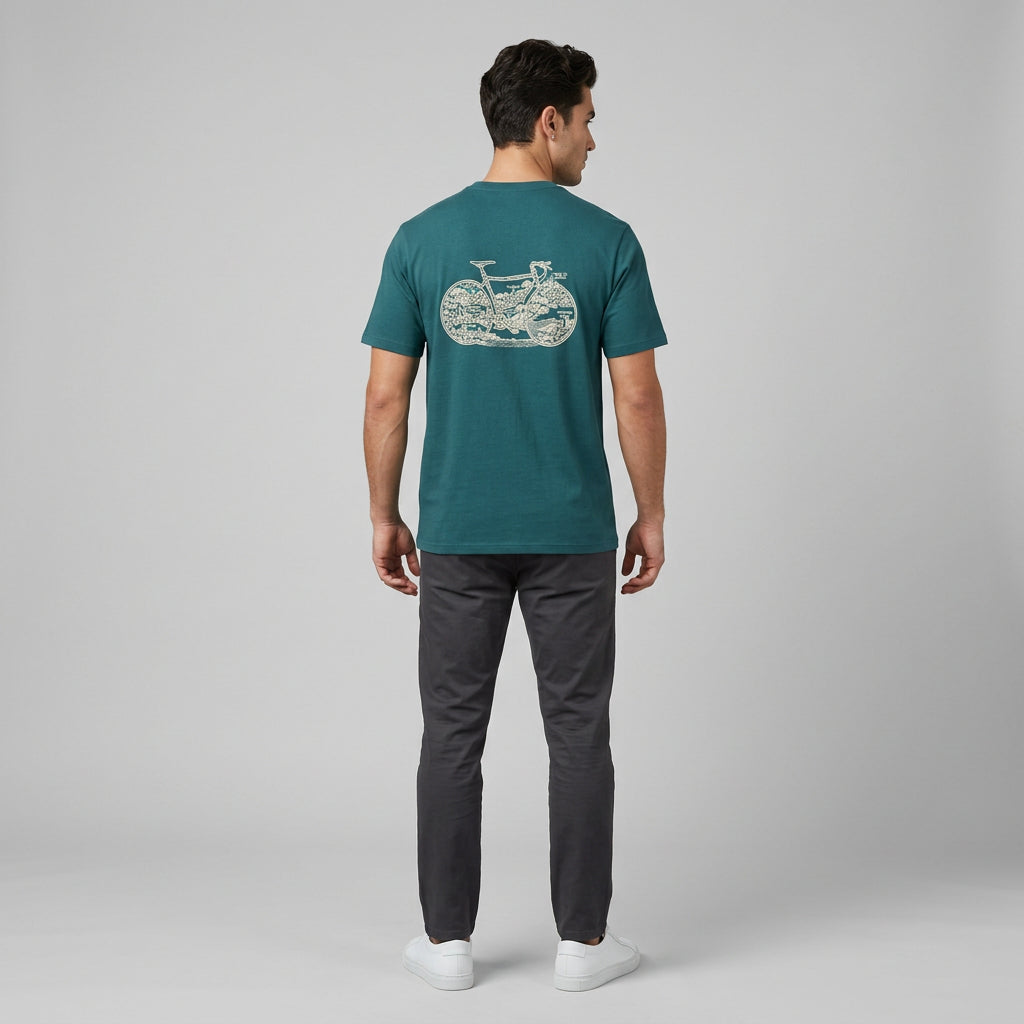 Camiseta Sobre ruedas Stargazer, espalda