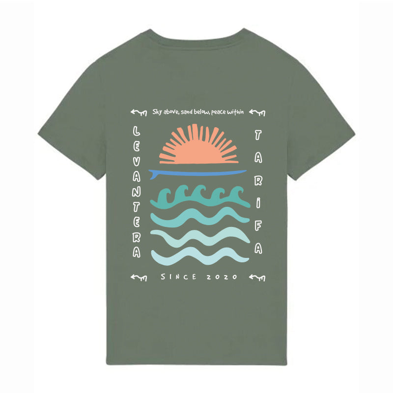 Camiseta Levantera Tarifa Oversize "Coordenadas Tarifa"