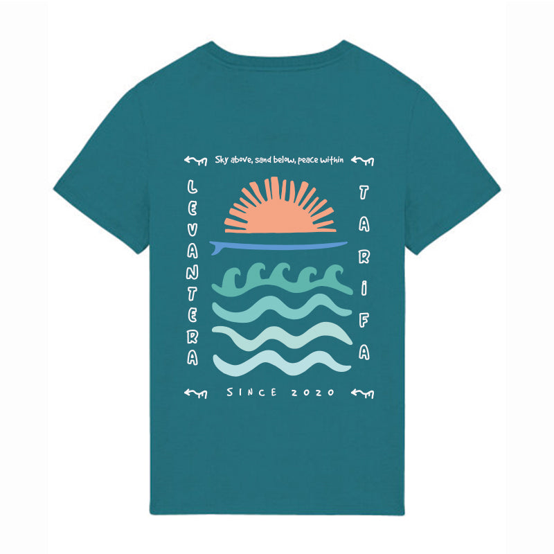 Camiseta Levantera Tarifa Oversize "Coordenadas Tarifa"