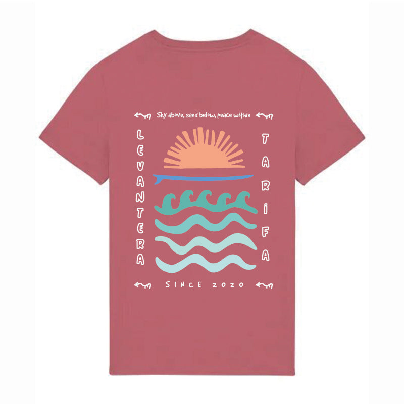 Camiseta Levantera Tarifa Oversize "Coordenadas Tarifa"