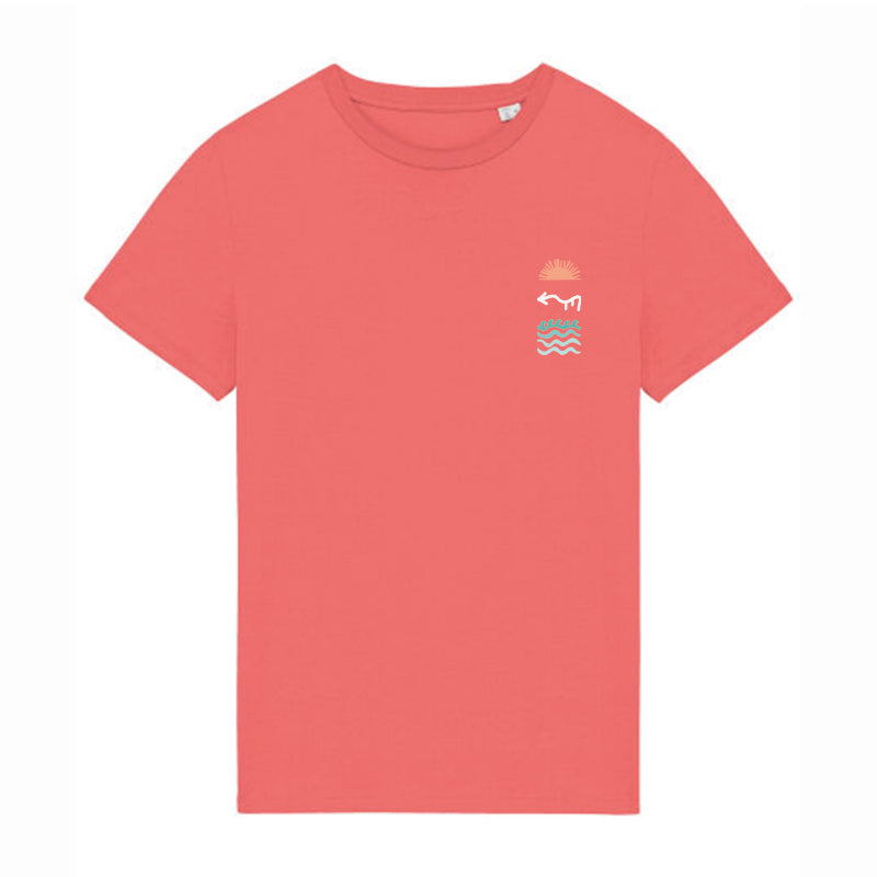 Camiseta Levantera Tarifa Oversize "Coordenadas Tarifa"