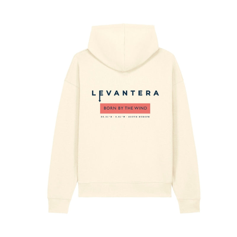 Hoodie 11380 Cream, espalda