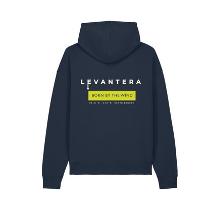 Hoodie 11380 French Navy, espalda