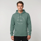 Hoodie Orgánica Premium Levantera Tarifa — Verde eucalipto