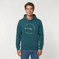 Hoodie Orgánica Premium Levantera Tarifa — Azul petróleo