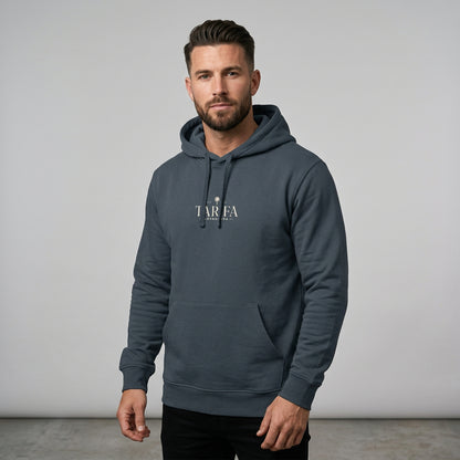 Hoodie Pompo indian-ink-grey, delantera