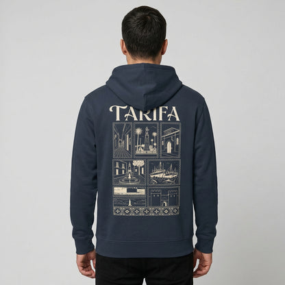 Hoodie Pompo indian-ink-grey, espalda