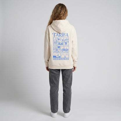 Hoodie Pompo white-vintage, espalda