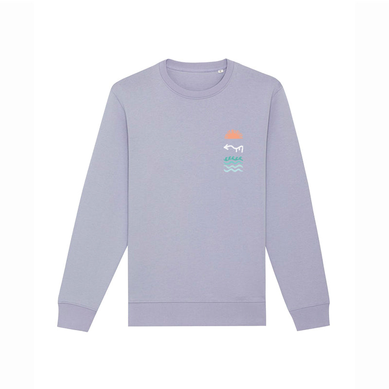 Sudadera Orgánica Premium Levantera 3.0 "Coordenadas Tarifa"