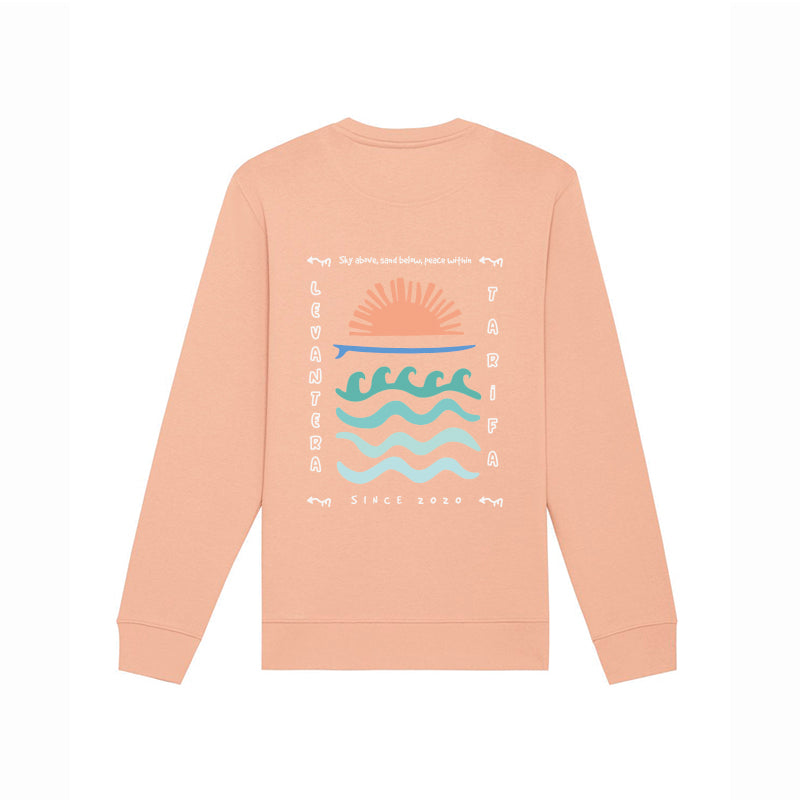 Sudadera Orgánica Premium Levantera 3.0 "Coordenadas Tarifa"